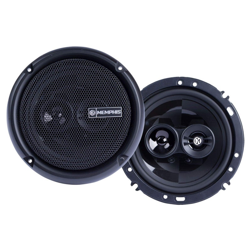 MEMPHIS مكبرات الصوت Memphis Audio PRX603 Power Reference Series 6.5" 3-Way Coaxial مع تويتر دوار - زوج - Image 1
